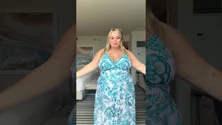 Matching Set Energy 💦🔥 Plus Size Pool Day Slaya#shortsfeed #trending #usa #fyp