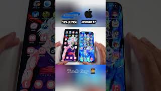 Samsung S25 Ultra VS iPhone 17 🔥Speed Test Comparison:🥀🔥👨💻#shorts #viralvideo