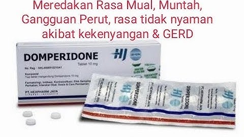 Obat domperidone 10 mg