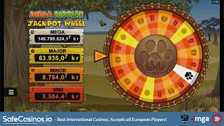 Max win on Mega Moolah Jackpot Slot (Microgaming) screenshot 3