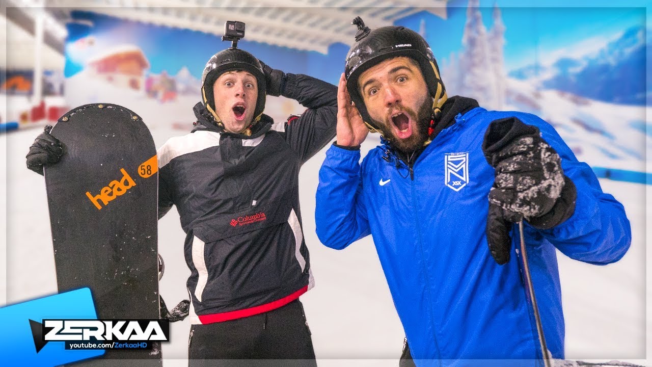 W2S Teaches Me How To Snowboard!