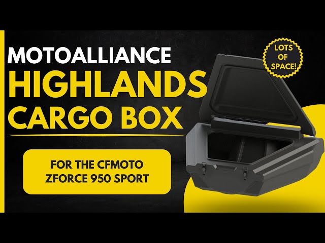 【THE MOZZ】Freddie Cargo Setup Adding Storage To Your CFMoto 950 Sport - Highlands Cargo