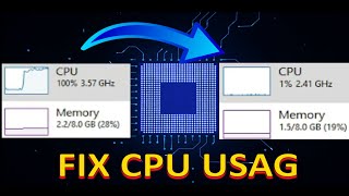 How To Fix 100% Cpu Usage Fix System Interrupts 100 Cpu Bost Games Fps Latest Windows 10 &11