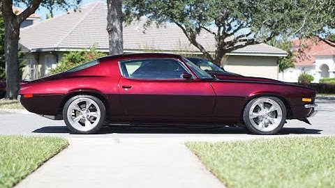 1971 Chevrolet Camaro Pro Touring LSX Walk-around Video