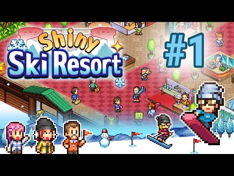 [Episode 1] Shiny Ski Resort PS5 2020 Gameplay [Brand New Pixel Art Ski Resort Manager]