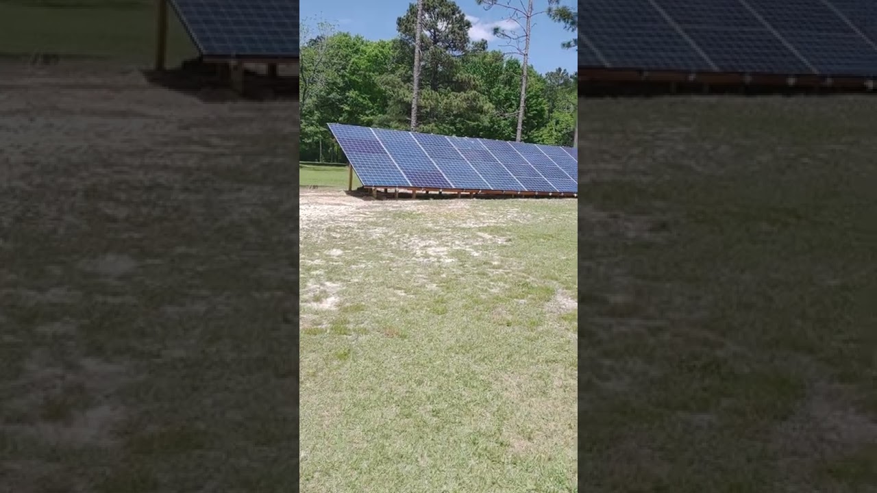 Iron ridge solar panel rails