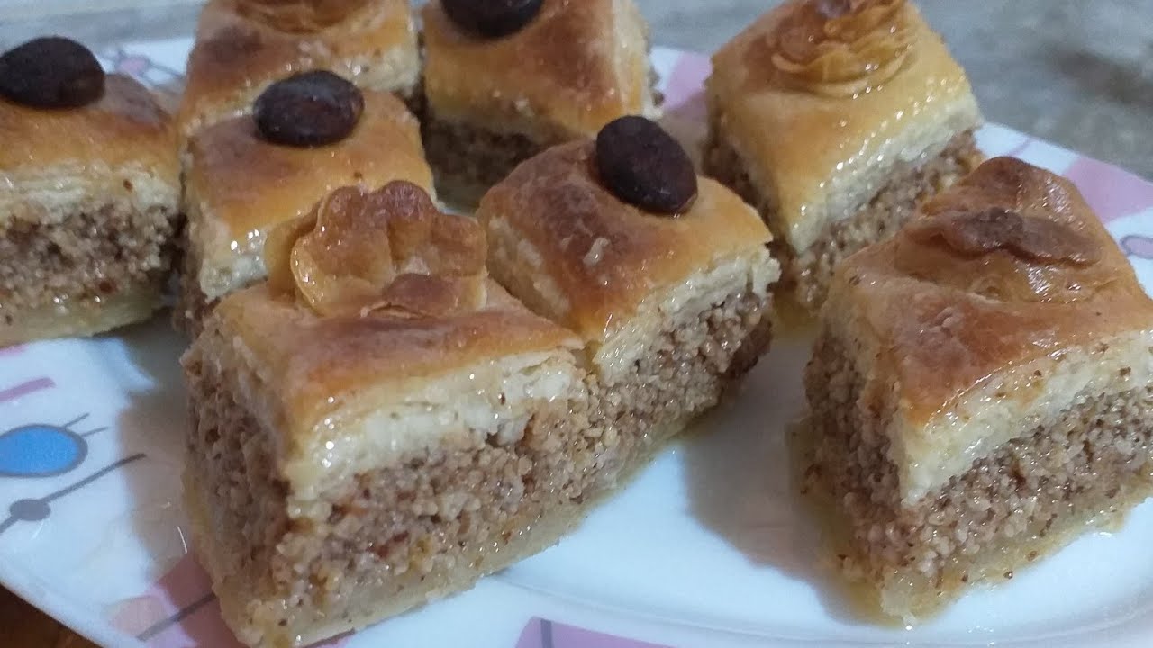 بقلاوةالمورقة سهلة وسريعة التحضير وبنينة