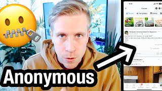 How to Enable Anonymous Post in Facebook Group
