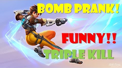 Funny Bomb Prank! | Tracer Highlight | Hanamura | Overwatch [PC]