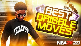 NEW BEST DRIBBLE MOVES IN NBA 2K20 BEST SIGNATURE STYLES & ANIMATIONS FOR NON SPEED-BOOSTING BUILDS