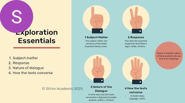 Mod A Textual Conversations © Strive Academic 2025