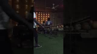 kalifa Diabaté le petit frappeur de balanfon animation au restaurant moon chadow