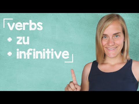 German Lesson (94) - Verbs + Infinitives without 