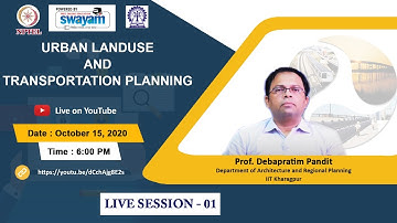 Live Session 1: Urban Land use and transportation planning