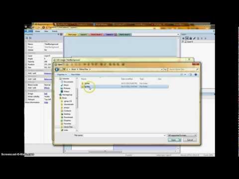 How to add a Tiled Background