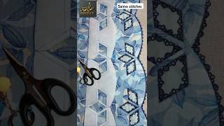 New Style Unique Eid Special Daman Design Amazing Sewing Tips And Tricks