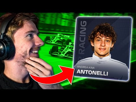 OUR FIRST RACE WITH KIMI ANTONELLI - F1 Manager 2024 Career #37