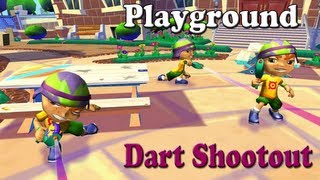 Let's Play EA Playground - Dart Shootout (Wii) Mother, Daugher Co-op
