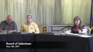 Board of Selectmen - 05-16-2017