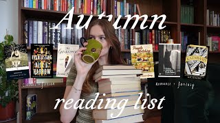 all the books I want to read this autumn 🍂🕯️🧺 (fall tbr: classics, fantasy, lit fic   romance)