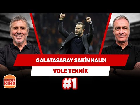 Galatasaray takımı, hocasına ‘sakin ol’ dedi | Önder Özen & Metin Tekin | VOLE Teknik #1