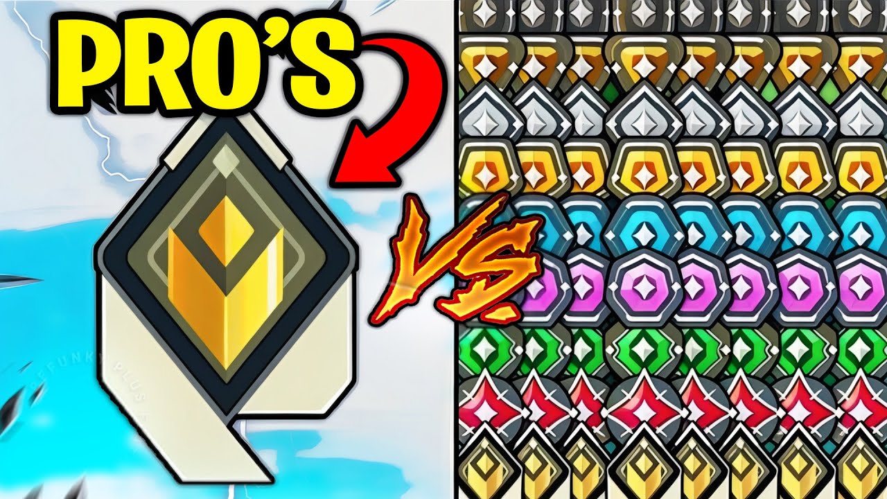 2 Pro Players vs 5 of Every Rank, until they lose