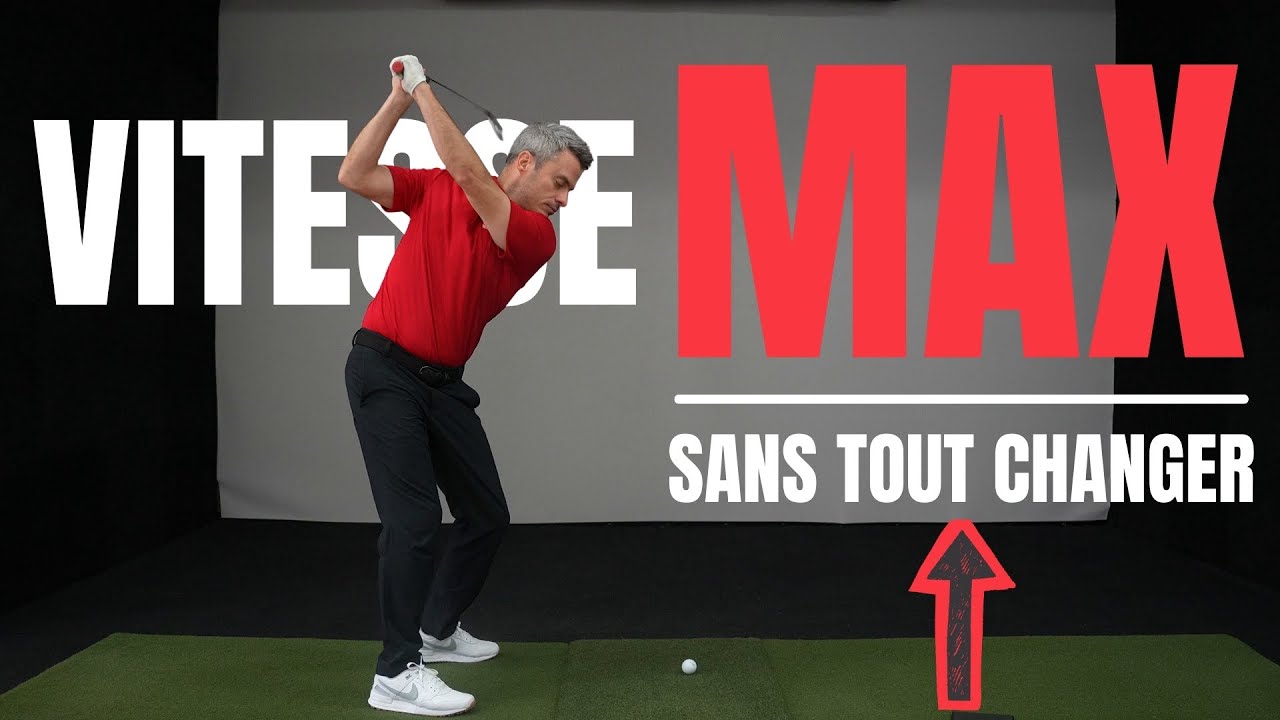 Comment générer PLUS de vitesse au golf (sans forcer le swing)