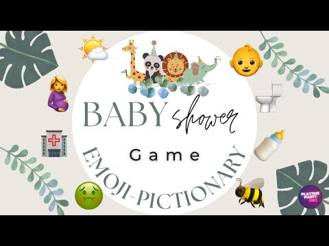  Winnie the Pooh Baby Shower Game - Baby Shower Emoji