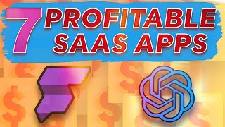 7 PROFITABLE NoCode SaaS Apps To Build with ChatGPT3 in 2023