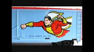 TYCO #368D Shazam Boxcar