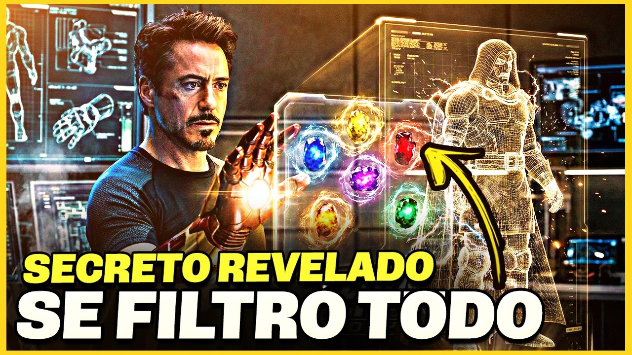 🚨 ¡SE FILTRÓ TODO! ¡LO DESCUBRIMOS! Avengers Doomsday y la PROFECÍA de Iron Man