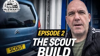Episode 2: The Build Begins | Micro Camper Conversion
