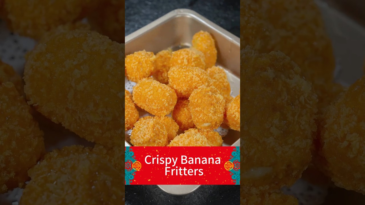 How to Make Golden Fried Bananas | Homemade snacks 