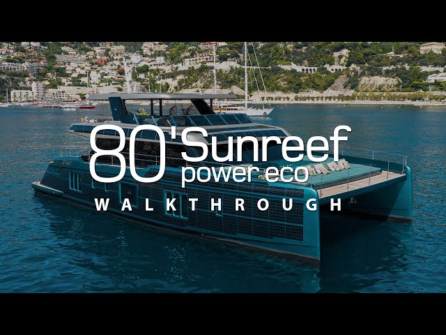 80 Sunreef Power Eco Mattea: Luxury Electric Yacht