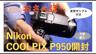 ニコンCOOLPIX P950・今更購入して開封・本日のおっさんぽ