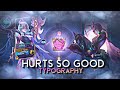 HURTS SO GOOD | ML PRESET ALIGHT MOTION TYPOGRAPHY | ROSE EDITZY🥀🎟️