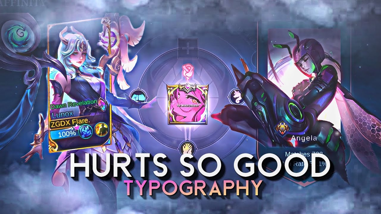 HURTS SO GOOD | ML PRESET ALIGHT MOTION TYPOGRAPHY | ROSE EDITZY🥀🎟️