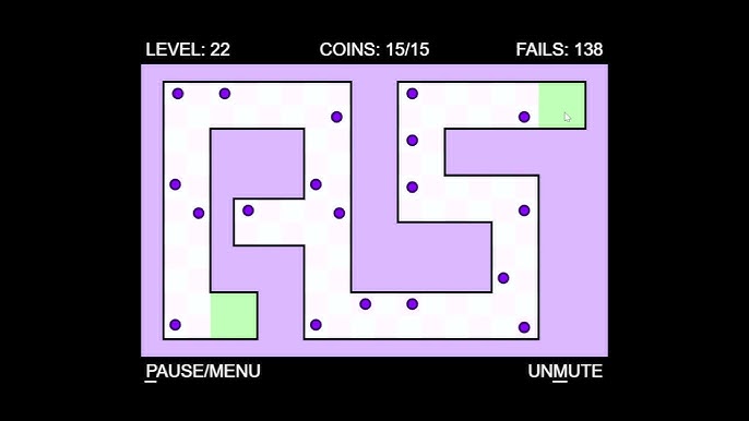 The World's Hardest Game - 0 Deaths (1-30) - No Cheating 