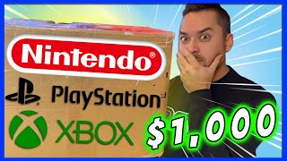 I bought a $1000 Mystery Box of Video Games (Here's what i got)