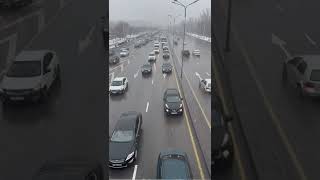 Любимый Город Алматы. Движение На Улицах. 12 Февраля 2022.