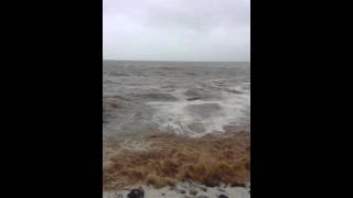 Water floods in Tenerife 2.12.2013.