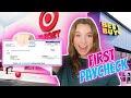 Evie SPENDS her First PAYCHECK! Its R Life