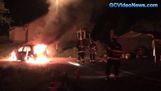Car fire near hwy 1992