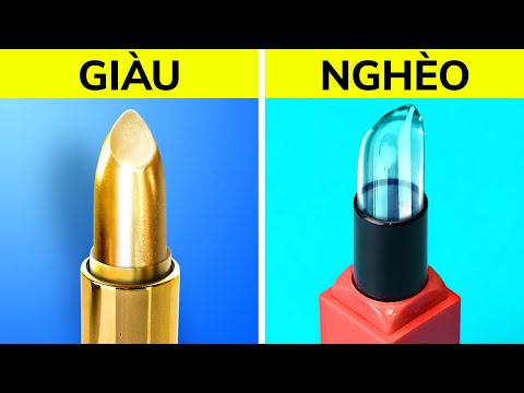 GIÀU VS NGHÈO | THỦ THUẬT VÀ ĐỒ DÙNG LÀM ĐẸP HOÀN HẢO