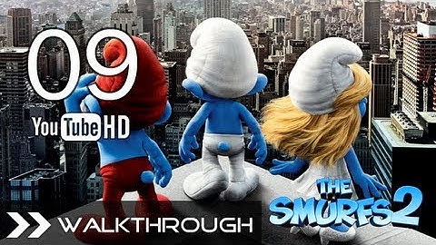 The Smurfs 2 The Video Game Walkthrough Gameplay - Part 9 (Arctic Tundra - Level 4 to 6) Bear Boss