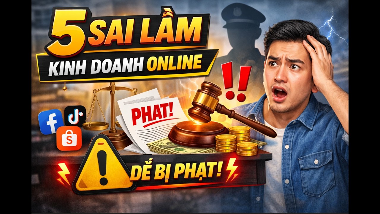 5 sai lầm khi bán hàng online khiến bạn dễ bị phạt thuế