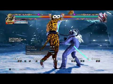 King uf+4 Combo Practice Mode Version 5 Tekken 7 20230302212133