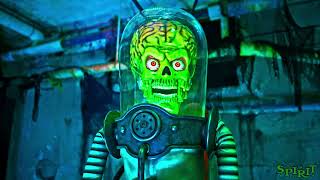Spirit Halloween 6.5 Ft Martian Warrior Animatronic - Mars Attacks