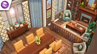 Book Lovers Apartment ?(Sims 4 Speed Build)