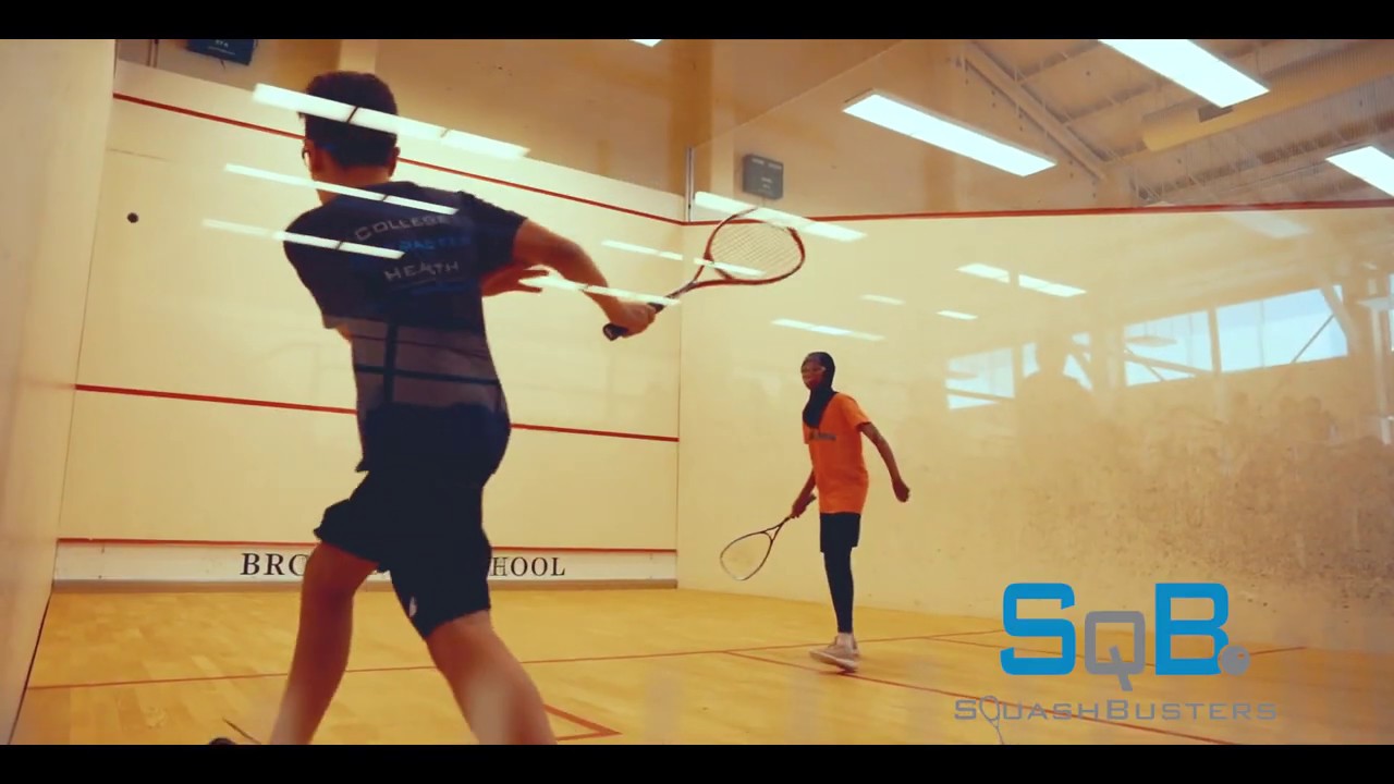 SQB SquashBusters My son playing at Brooks School YouTube